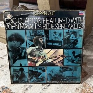 Eric Clapton John Mayall's Bluesbreakers Steppin' Out Vinyl LP Decca TAB 21 UK